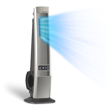 Almo Outdoor Living Oscillating Fan with 4 Speed Settings and Power Controlled Louver YF202